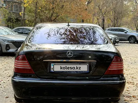 Mercedes-Benz S 500 2001 года за 4 500 000 тг. в Алматы – фото 6