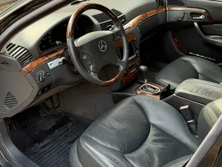 Mercedes-Benz S 500 2001 года за 4 500 000 тг. в Алматы – фото 9