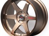 TE37 R18 9.5J 5X120 ET20 10.5J 5X120 ET25 72, 6 Bronze + Milling Letter Red за 350 000 тг. в Алматы