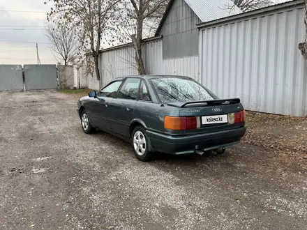 Audi 80 1990 года за 780 000 тг. в Тараз – фото 3