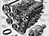 Chevrolet epica ролик натежителя ремня в сборе за 16 000 тг. в Астана – фото 4