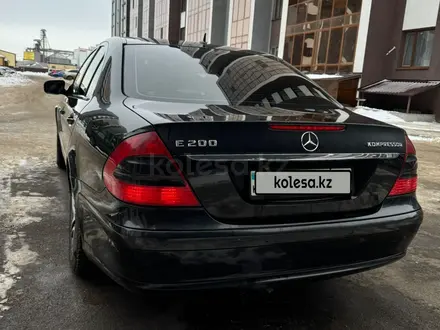 Mercedes-Benz E 200 2007 года за 5 500 000 тг. в Костанай – фото 5