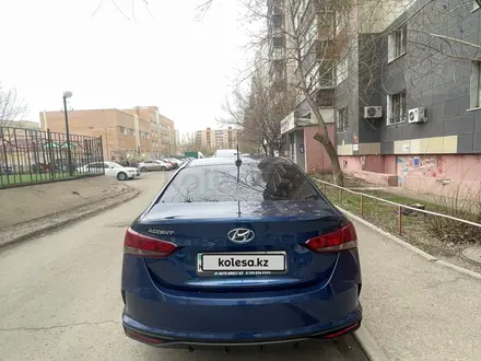 Hyundai Accent 2021 года за 8 000 000 тг. в Астана – фото 2
