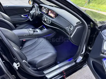Mercedes-Benz S 500 2015 года за 22 500 000 тг. в Алматы – фото 15
