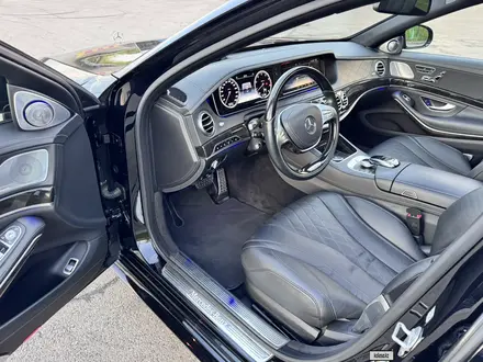 Mercedes-Benz S 500 2015 года за 22 500 000 тг. в Алматы – фото 30