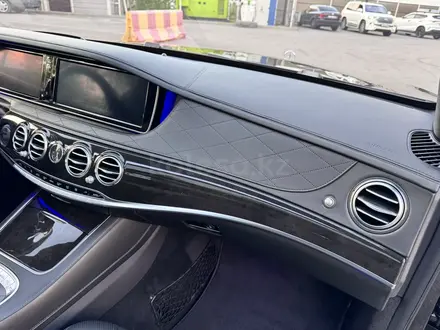 Mercedes-Benz S 500 2015 года за 22 500 000 тг. в Алматы – фото 33