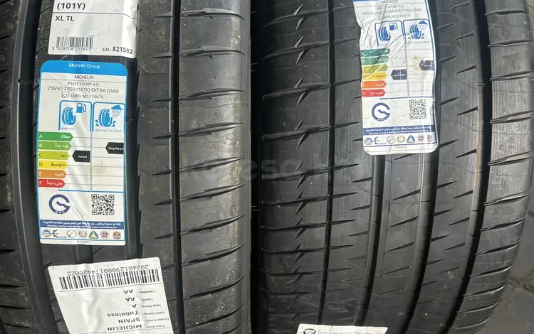 255-40r20перед 285-35r20 зад Michelin Pilot Sport 4S за 190 000 тг. в Алматы