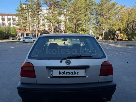 Volkswagen Golf 1993 года за 1 550 000 тг. в Костанай – фото 4