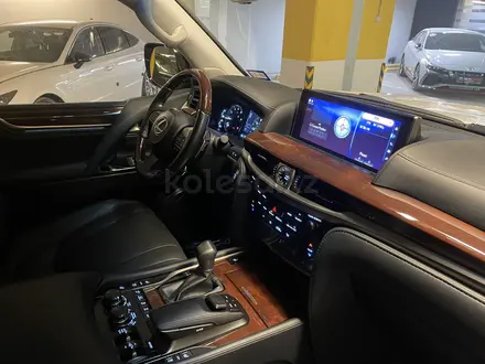 Lexus LX 570 2021 года за 63 900 000 тг. в Алматы – фото 13