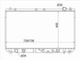 Радиатор охлаждения двигателя основной за 26 250 тг. в Павлодар
