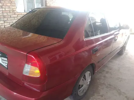 Hyundai Accent 2004 года за 1 600 000 тг. в Байконыр – фото 13