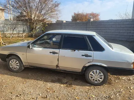 ВАЗ (Lada) 21099 2003 года за 400 000 тг. в Шымкент – фото 3