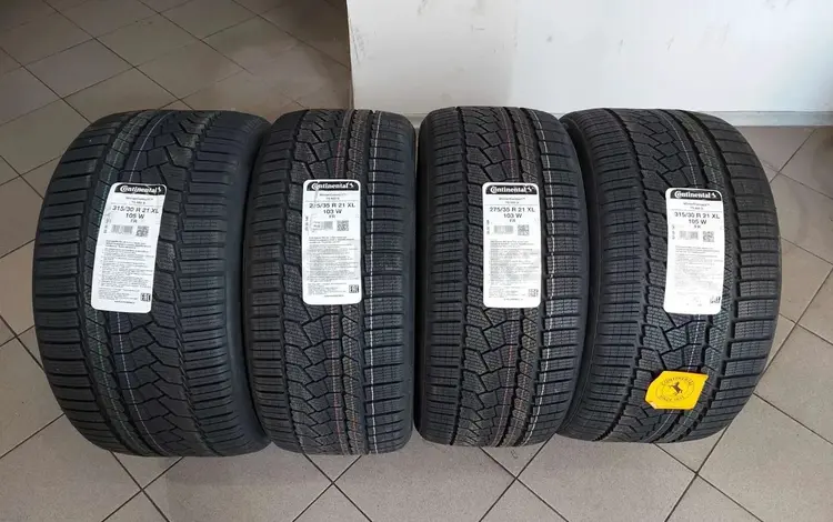 Continental ContiWinterContact TS 860S 275/35 R21 и 315/30 R21 зимние нешиүшін350 000 тг. в Алматы