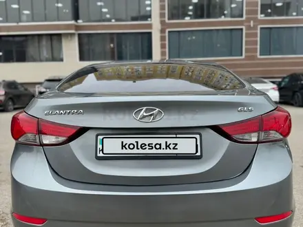 Hyundai Elantra 2015 года за 6 500 000 тг. в Актобе – фото 7