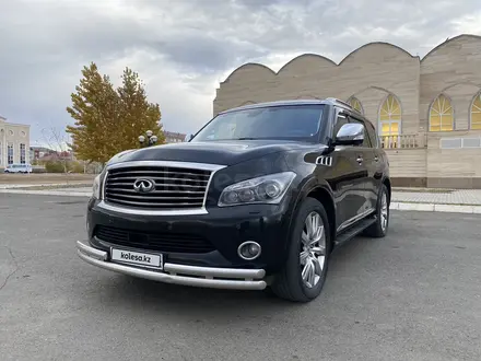 Infiniti QX80 2013 года за 15 000 000 тг. в Алматы – фото 4