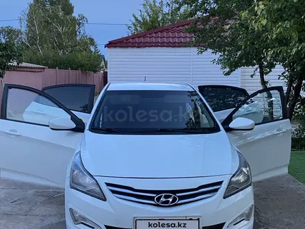 Hyundai Solaris 2015 года за 5 350 000 тг. в Астана – фото 5