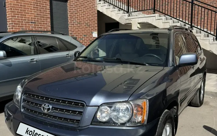 Toyota Highlander 2003 года за 7 000 000 тг. в Астана