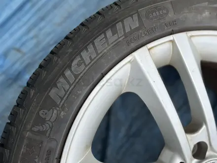 Шины Michelin Зима 245 /45/17 диски mercedes 5x112 за 11 777 тг. в Уральск – фото 2