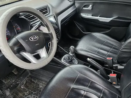 Kia Rio 2013 года за 4 000 000 тг. в Костанай – фото 8