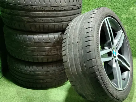Диск с шинами Bridgestone 225/45R17 от BMW R17 оригинал за 300 000 тг. в Алматы – фото 4