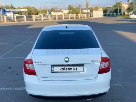 Skoda Rapid 2014 года за 4 700 000 тг. в Тараз – фото 12