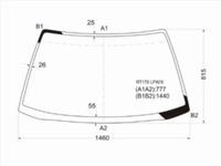 Стекло лобовое TOYOTA CORONA/CARINA II 4D SED 88-92for32 700 тг. в Астана