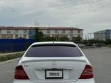 Mercedes-Benz S 500 2001 годаүшін5 200 000 тг. в Актау – фото 3