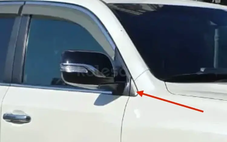 Заглушка на крыло возле зеркала пластиковый уголок за 9 000 тг. в Алматы