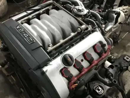 Двигатель BFL объемом 3.7 литра на Audi A8 D3 за 600 700 тг. в Астана – фото 2