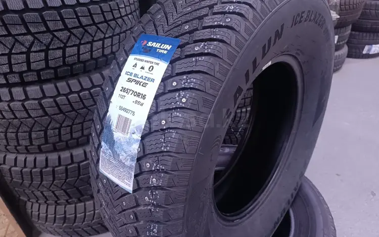 265/70R16 Sailun Ice Blazer Spike (шип) за 56 000 тг. в Алматы