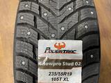 235/55r19 Powertrac Snowpro Stud 02 за 61 000 тг. в Астана – фото 4