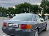 Audi 80 1991 года за 1 100 000 тг. в Талдыкорган – фото 5