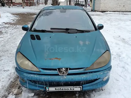 Peugeot 206 2001 года за 1 200 000 тг. в Тараз – фото 2