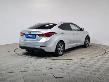 Hyundai Elantra 2015 года за 5 750 000 тг. в Алматы – фото 5