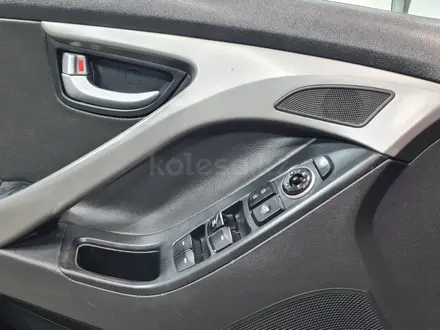 Hyundai Elantra 2015 года за 5 750 000 тг. в Алматы – фото 16