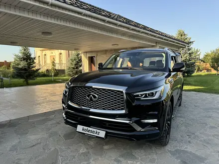 Infiniti QX80 2021 года за 35 000 000 тг. в Алматы – фото 2