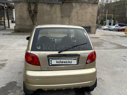 Daewoo Matiz 2007 года за 1 500 000 тг. в Шымкент – фото 3