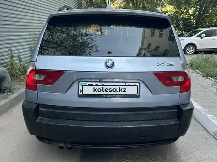 BMW X3 2004 года за 4 450 000 тг. в Астана – фото 7