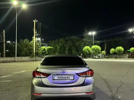 Hyundai Elantra 2014 года за 6 000 000 тг. в Алматы – фото 5