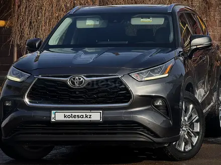 Toyota Highlander 2022 года за 22 500 000 тг. в Алматы – фото 2