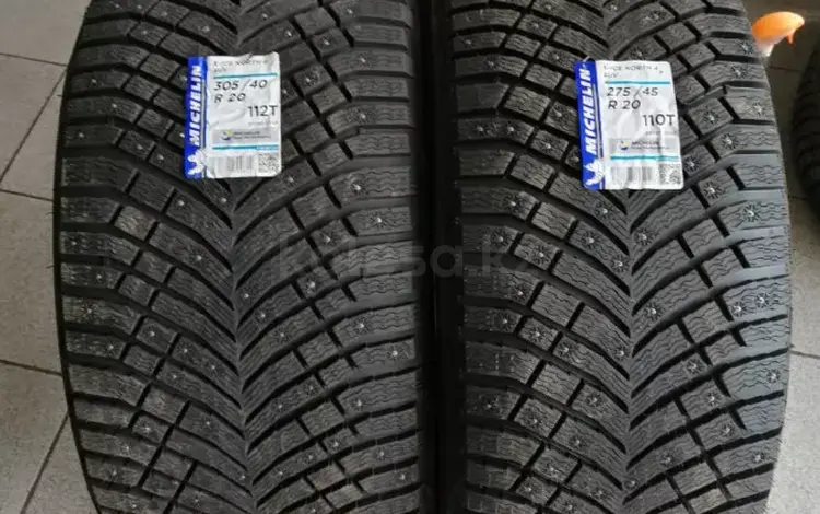 Шины зимние Michelin 305/35 r21 109t XL X-ICE North 4 SUV ШИПfor500 000 тг. в Алматы