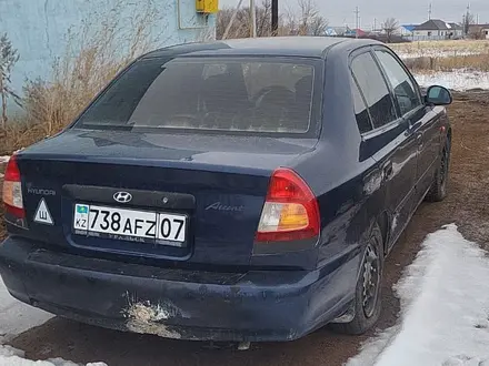 Hyundai Accent 2007 года за 1 100 000 тг. в Актобе – фото 2