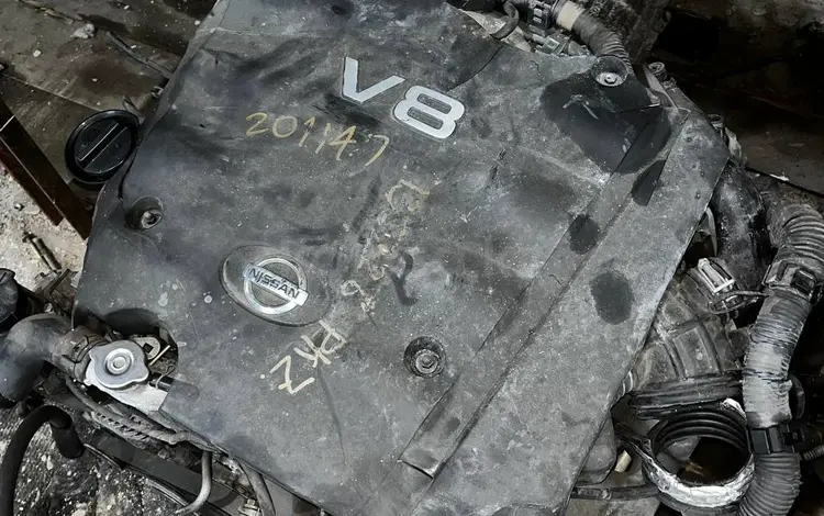 ДВИГАТЕЛЬ МОТОР АКПП КОРОБКА VK45DE 4.5 ЯПОНИЯ за 600 000 тг. в Астана