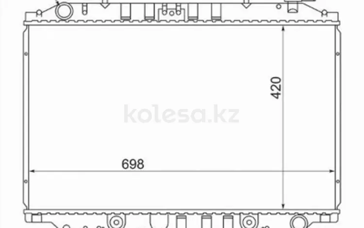 Радиатор охлаждения двигателяfor5 685 тг. в Караганда