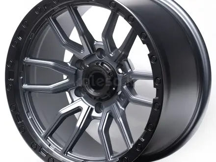 Fuel Rebel R17x9J 6x139.7 ET-5 Dia 110 GREY + BLACK LIP за 280 000 тг. в Алматы