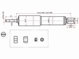 Амортизатор заднийfor6 500 тг. в Астана