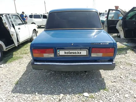 ВАЗ (Lada) 2107 2004 года за 1 200 000 тг. в Шымкент – фото 5