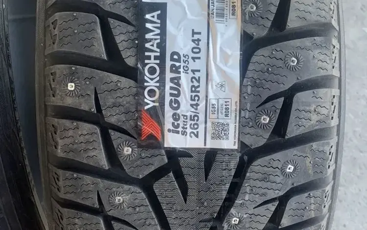 Yokohama Ice Guard IG55 265/45 R21 — Япония, 2024 год!үшін170 000 тг. в Усть-Каменогорск