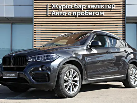 BMW X6 2016 года за 17 990 000 тг. в Алматы