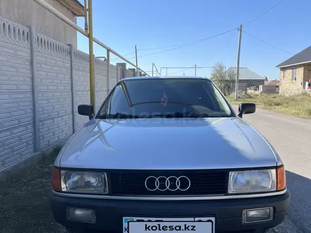 Audi 80 1991 года за 1 800 000 тг. в Тараз – фото 4